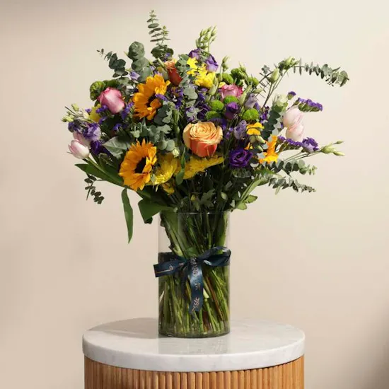 Roses & Hydrangea | Flowers Bouquet