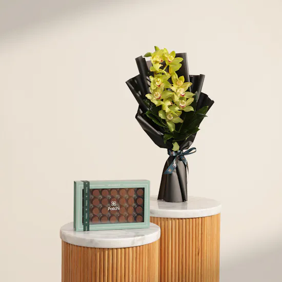 Patchi Chic Chocolate Box | Beauty Flowers Bouquet
