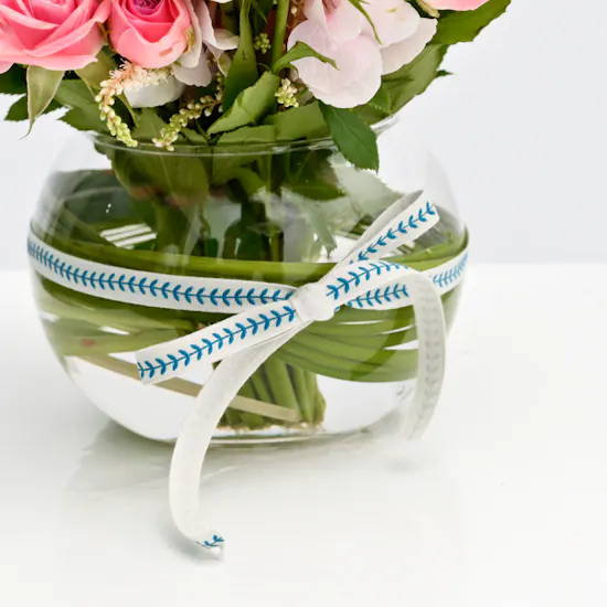 Pink Blooms Vase