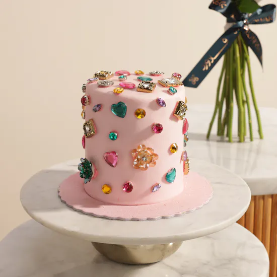 Sweet Atelier The Jewel Cake | Soft Impression Flower Bouquet
