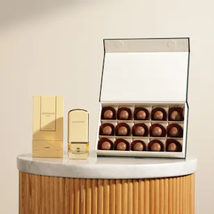 Ajmal Aristocrat Coral EDP for Women | Floward Kunafa Chocolate Box Ajmal Aristocrat Coral EDP for Women | Floward Kunafa Chocolate Box