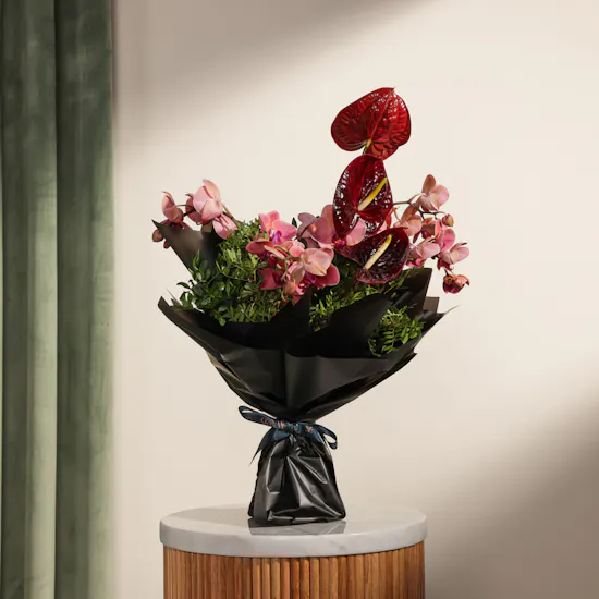 Coral Beauty Flower Bouquet