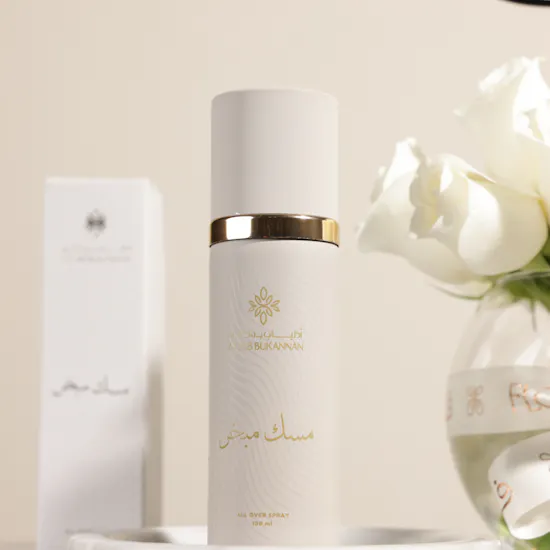 Atyab Bukannan Musk Mubakhar | Birthday White Roses