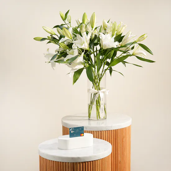 Floward Card | Pure Harmony Flower