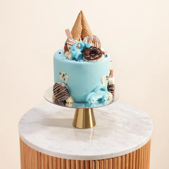 Floward Blue Sweet Treat Cake for Boy