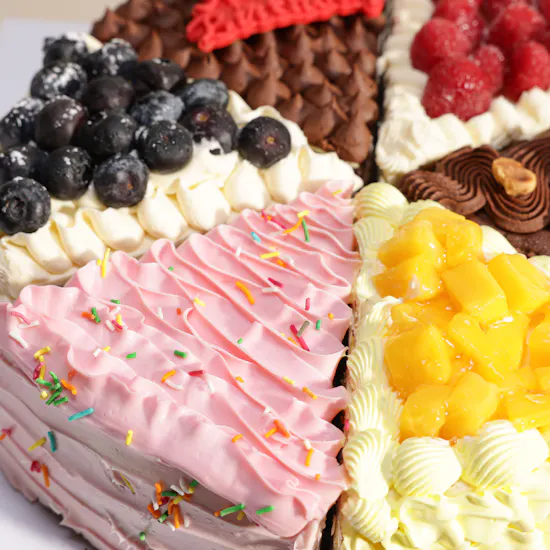 Floward Assorted Slice Style Birthday Cake
