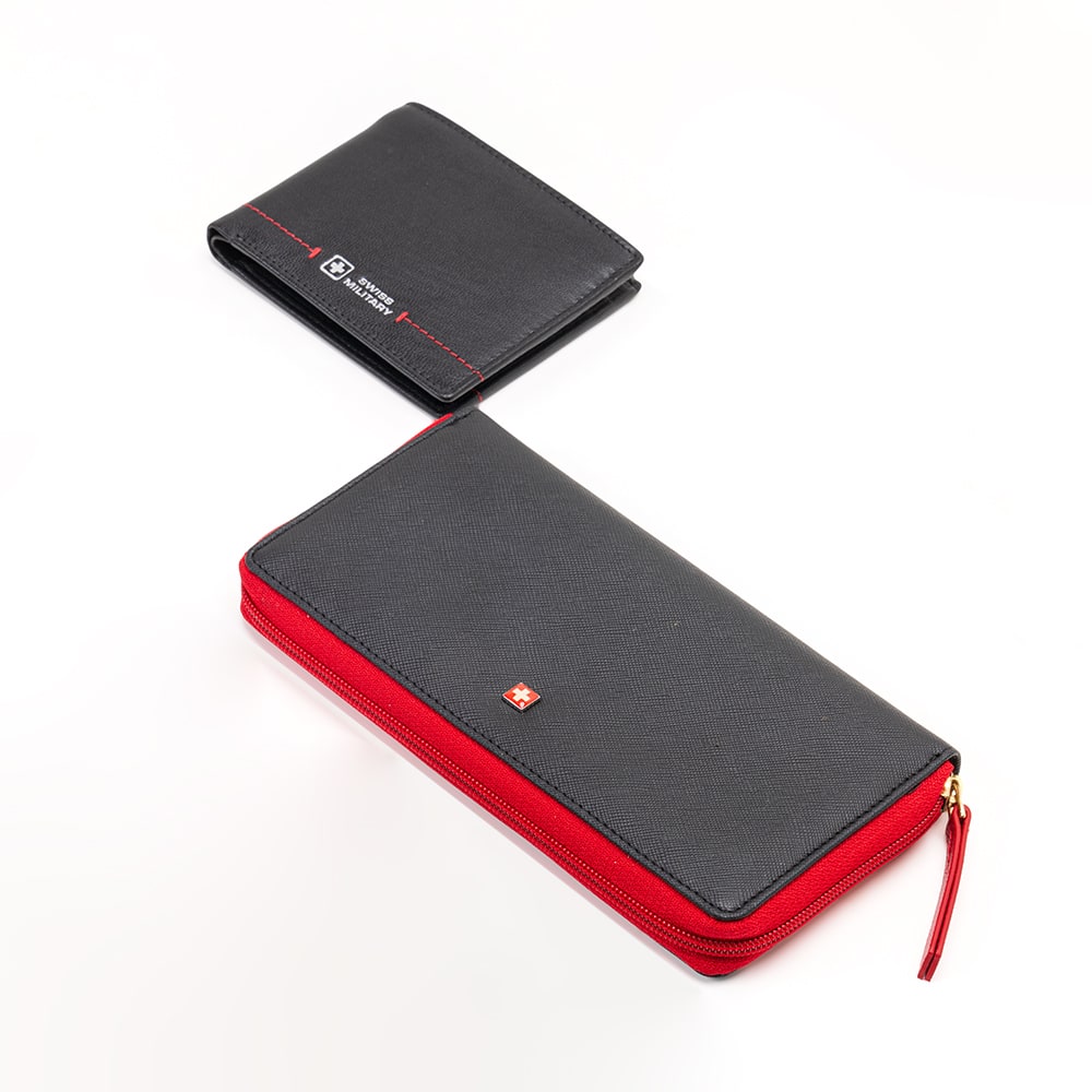 Swiss Military Wallet & Pouch Set