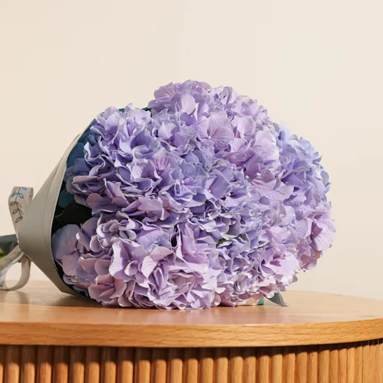 Purple Hydrangea Bouquet
