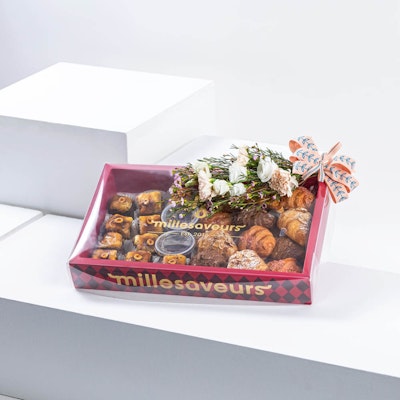 Millesaveurs Party Bakery Box | Flowers
