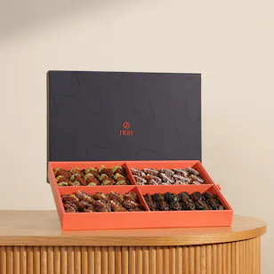 Nua Stuffed Dates Classic Slipcase Box
