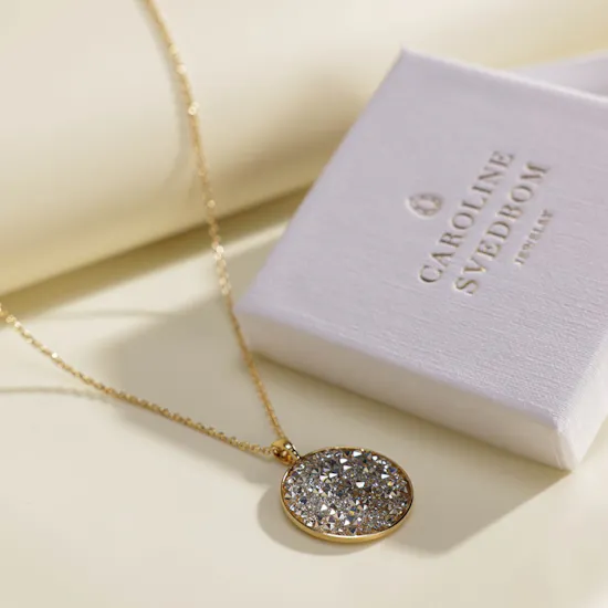 Caroline Svedbom Chloe Rocks Crystal Necklace