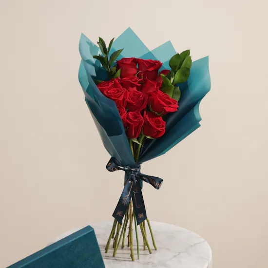 Venchi Murrine Cremino and Gianduiotto Chocolates Blue Gift Box | Delightful Flowers