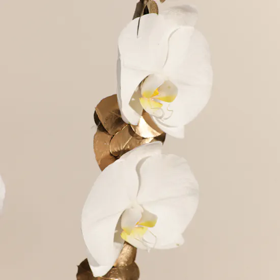White Orchid Necklace
