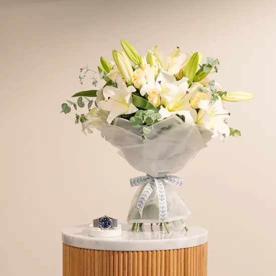 Tissot PRX Men Watch | Flowers Bouquet
