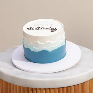 Floward Blue Birthday Cake | Chocolate Floward Blue Birthday Cake | Chocolate