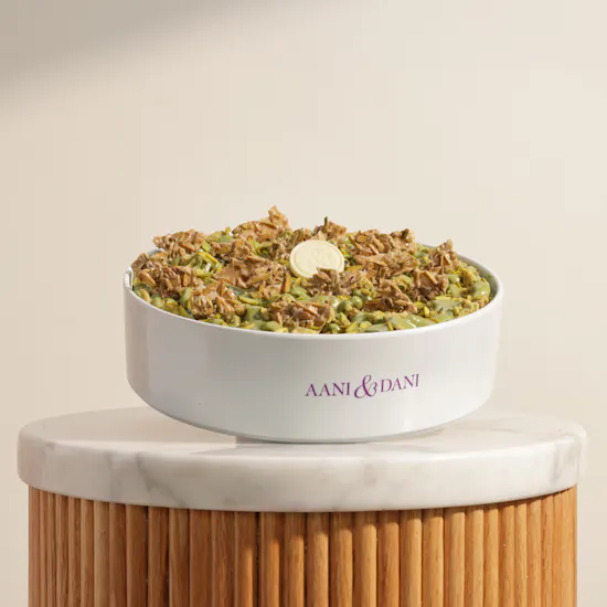 Aani & Dani Pistachio Pudding Cake