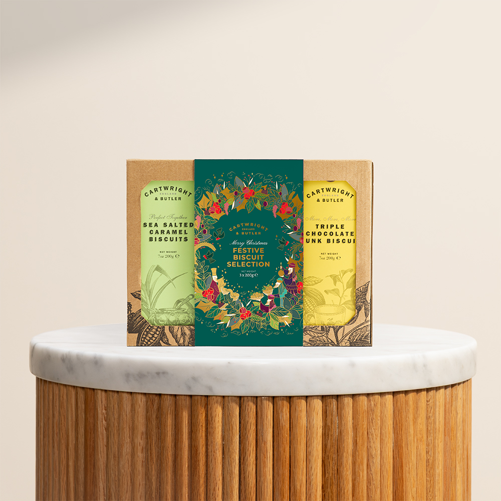 Cartwright & Butler Festive Biscuit Selection Box