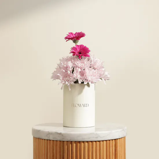 Her Pink Crown Flower Box