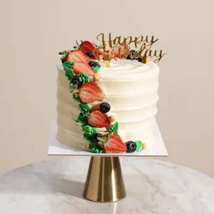 Floward Fruity Happy Birthday Cake Floward Fruity Happy Birthday Cake