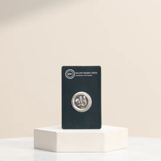 BTC Daisy Duck Silver Pound Coin
