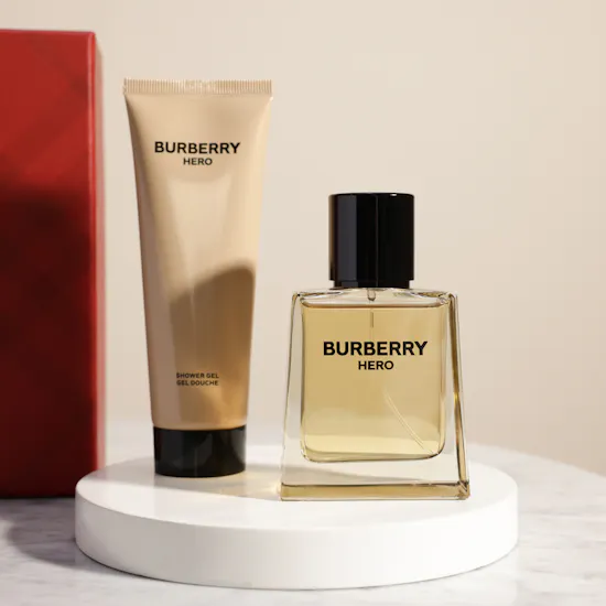 مجموعة عطر هيرو او دو تواليت للرجال من بربري
