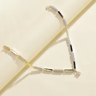 Velvet Desert Gold-plated North Stone Necklace