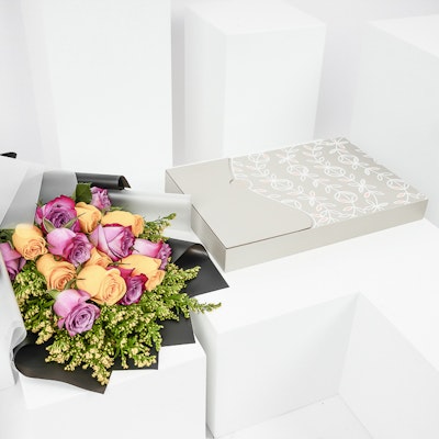 Floward Medium Mixed Chocolate Box | Roses Bouquet