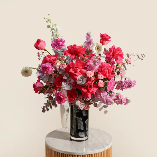 Pink Refinement Flower Vase