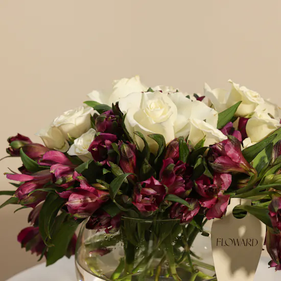 Anoosh Petite Chocolate Box | Delicate Flowers Vase