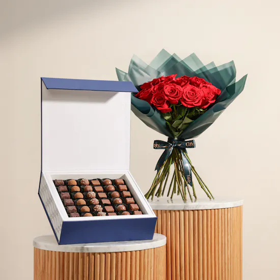 Sweetzerland Chocolate Box | Gentle Expression Flowers