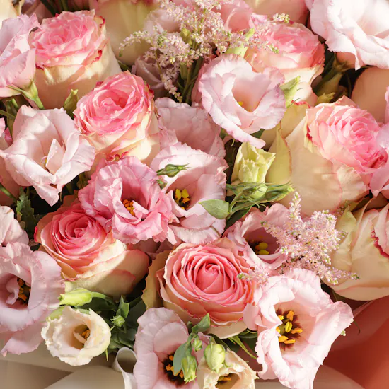 Pink Flowers Bouquet