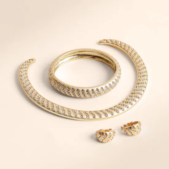 Lynyer Aurora Gold Plated Women's Set
