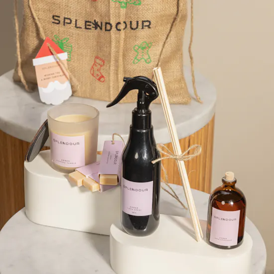 Splendour Amber Santa's Bag