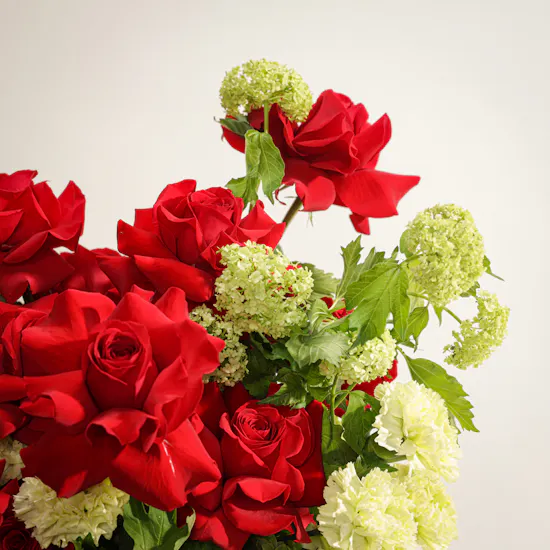 Crimson Wonder Flower Vase