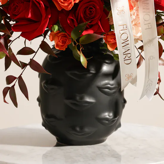 Midnight Muse Flower Vase
