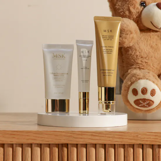 MSK SPF Trio Set | Cheerful Flowers and Teddy Bear