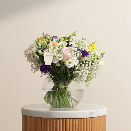 Graceful Flowers Vase