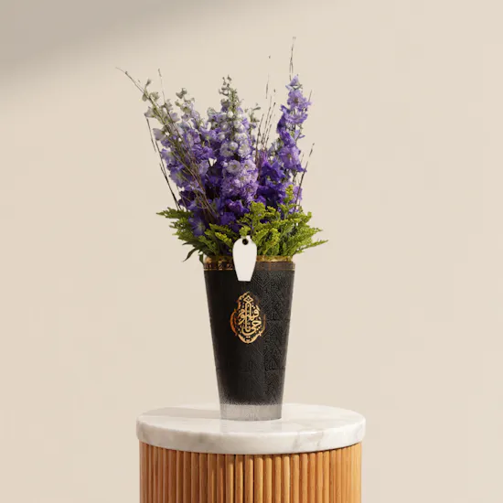 Artfeena Kiswat Al Kaaba Royal Flowers Vase