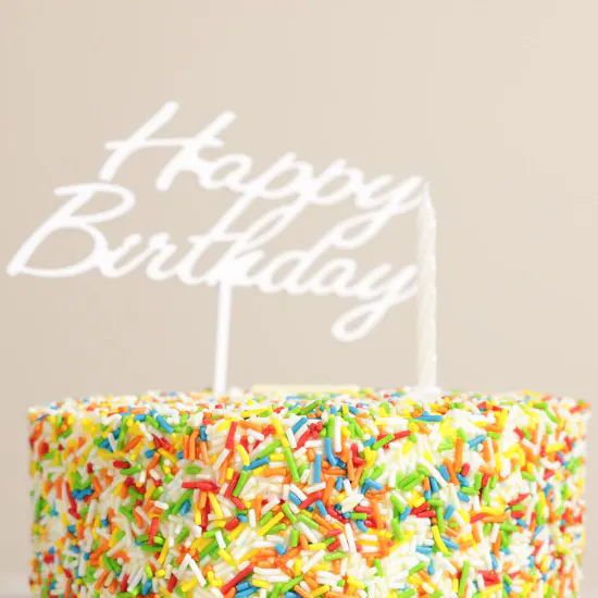 Nomad Mini Happy Birthday Cake