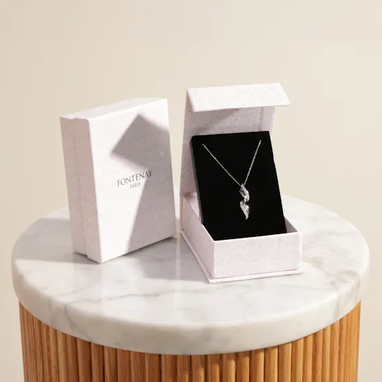 Fontenay Paris Silver with Zirconia Women's Necklace