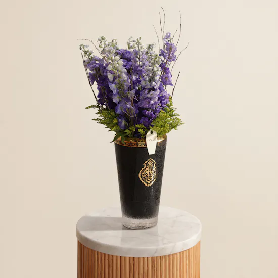 Artfeena Kiswat Al Kaaba Royal Flowers Vase
