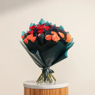 Sunset Roses Favors