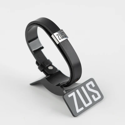 Zus Flat Bracelet | Black Zus Flat Bracelet | Black