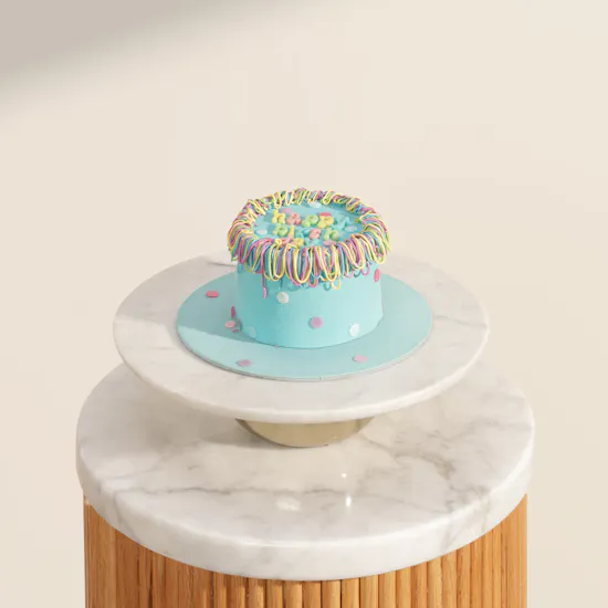 Sweet Atelier Rainbow Birthday Cake