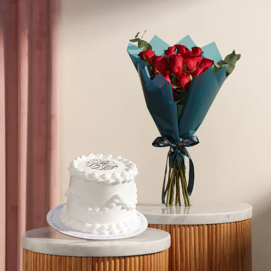 Floward Hajj Celebration Classic Cake | Timeless Flowers
