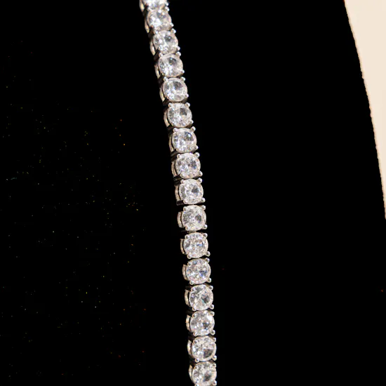 Hrh White Tennis Bracelet