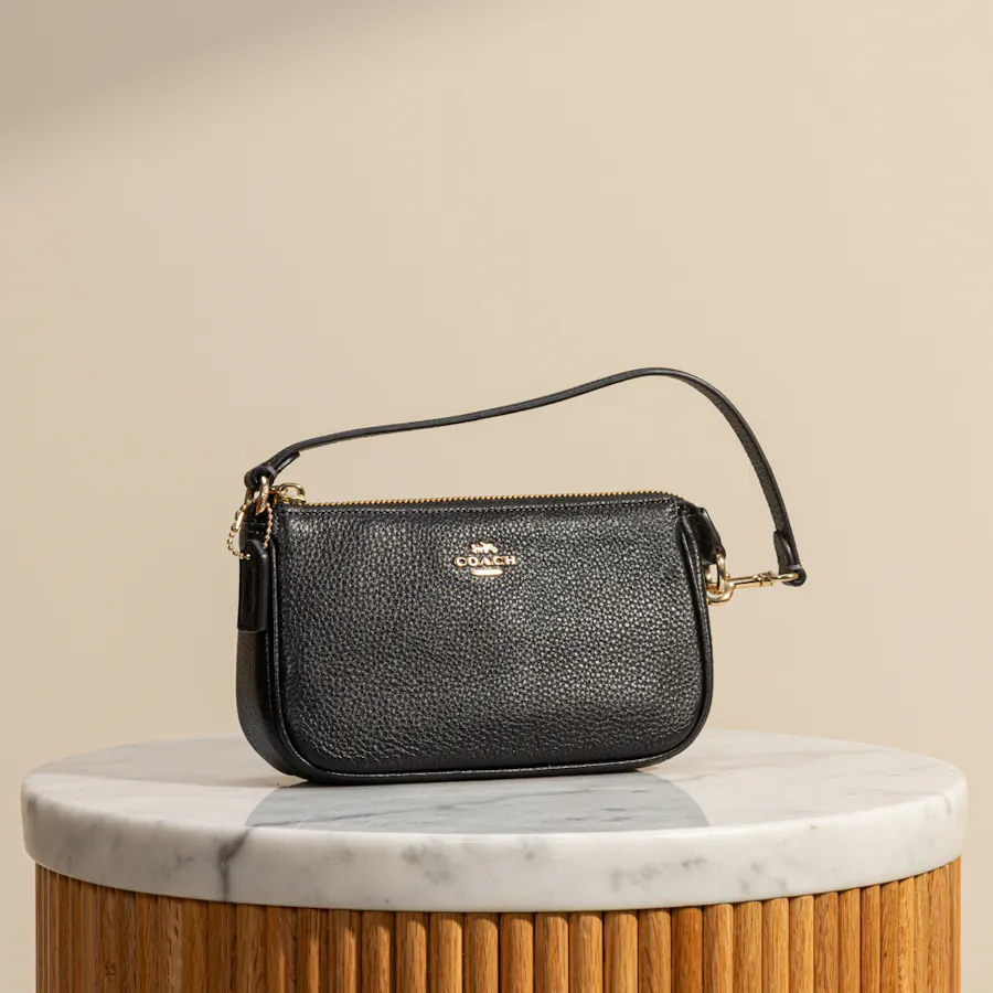 Coach Nolita 19 Leather Black Women's Shoulder Bag 2