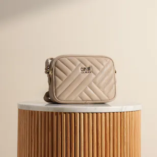 Cavalli Class Marzia Beige Shoulder Bag
