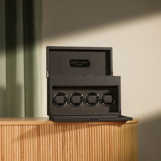 Heisse & Söhne Vancouver 4 Black Watch Winder