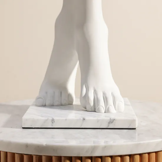 Floward Ballet White Ceramic Vase